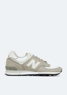 New Balance: Бежевые кроссовки  576