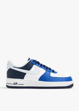 Nike: Синие кроссовки Air Force 1