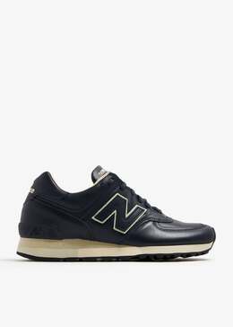 New Balance: Синие кроссовки  576