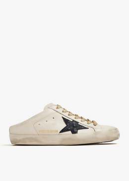 Golden Goose: Белые кроссовки  Super Star