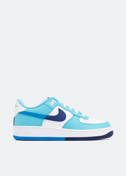 Nike: Синие кроссовки Air Force 1