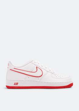 Nike: Белые кроссовки  Air Force 1