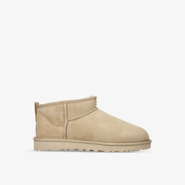 UGG: Бежевые ботинки  Ultra Mini