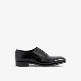 Santoni: Чёрные туфли  Carter