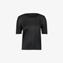 Pleats Please Issey Miyake: Трикотажная футболка 