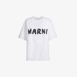 Marni: Хлопковая футболка 