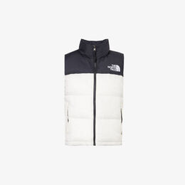 The North Face: Жилет  Nuptse с вышивкой