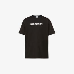 Burberry: Футболка с принтом 