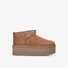 UGG: Коричневые ботинки  Ultra Mini