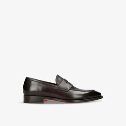 Santoni: Коричневые туфли 