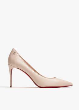 Christian Louboutin: Бежевые туфли  Kate 85