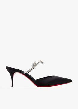 Christian Louboutin: Чёрные сабо