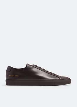 Common Projects: Коричневые кроссовки Achilles