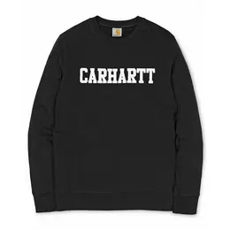 carhartt: Чёрный свитшот