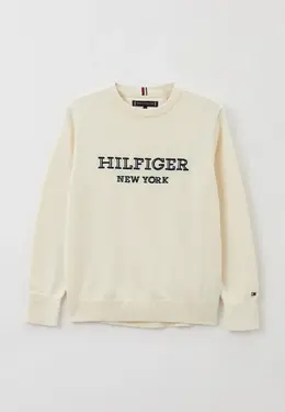 Tommy Hilfiger: Бежевый свитер 