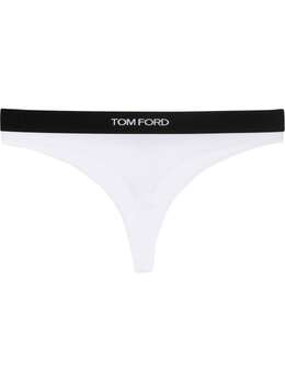 Tom Ford: Белые трусы  Logo