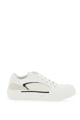 Alexander mcqueen: Белые кроссовки  Deck Plimsoll