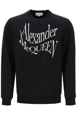 Alexander mcqueen: Чёрный свитшот 