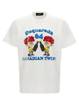 Dsquared2: Хлопковая футболка 