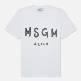 MSGM: Белая футболка  Milano