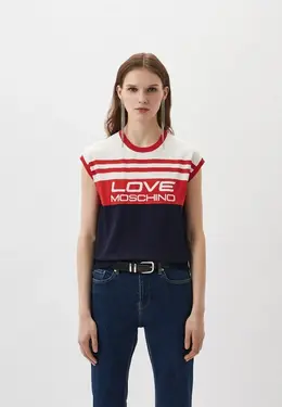 Love Moschino: Синий жилет 