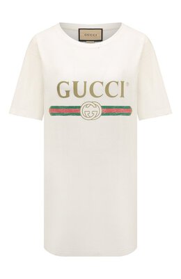 Gucci: Хлопковая футболка