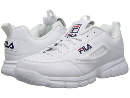 Fila: Белые кроссовки Disruptor