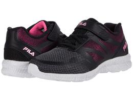 Fila: Чёрные кроссовки 