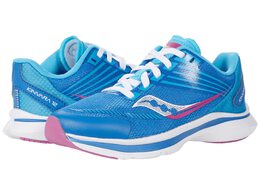 Saucony: Голубые кроссовки  Kinvara 12