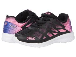 Fila: Чёрные кроссовки 