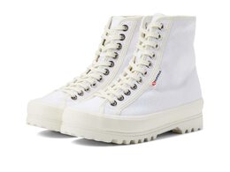 Superga: Белые кроссовки 