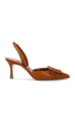 Manolo Blahnik: Коричневые туфли  Maysli