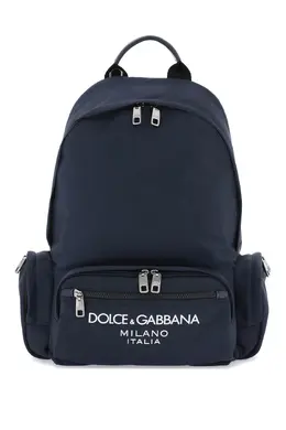 Dolce & Gabbana: Голубой рюкзак 