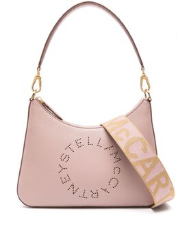 Stella McCartney: Розовая сумка  Stella Logo