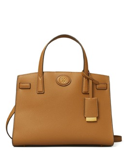 Tory Burch: Коричневая сумка  Robinson