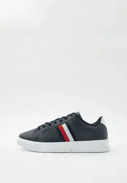 Tommy Hilfiger: Синие кеды 