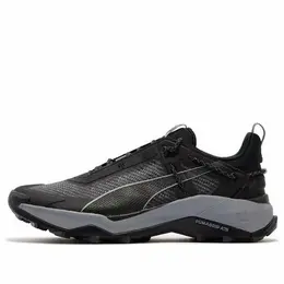 PUMA: Чёрные кроссовки 