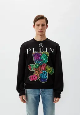 Philipp Plein: Чёрный свитшот 