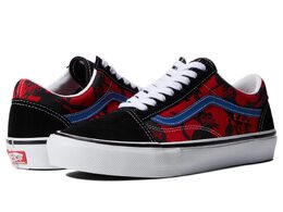 Vans: Красные кеды  Skate Old Skool