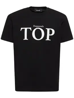 DSQUARED2: Хлопковая футболка 