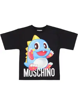 MOSCHINO: Хлопковая футболка 