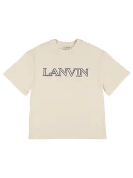 LANVIN: Хлопковая футболка