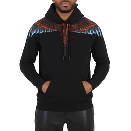 Marcelo Burlon: Хлопковая толстовка Wings