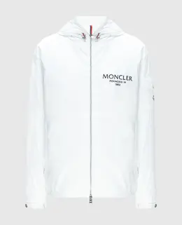 Moncler: Белая куртка 