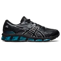 ASICS: Чёрные кроссовки  Gel-Quantum 360