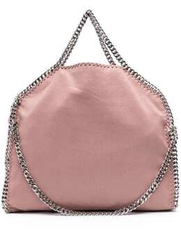 Stella McCartney: Розовая сумка-шоппер  Falabella