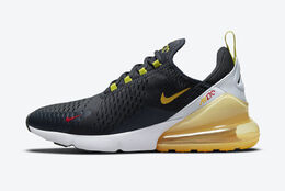 Nike: Чёрные кроссовки Air Max 270