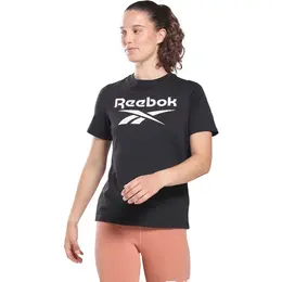 Reebok: Чёрная футболка 