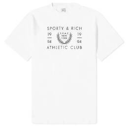 Sporty & Rich: Белая футболка 