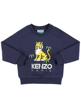 KENZO KIDS: Хлопковый свитшот 